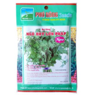 Hạt giống ngò pháp lớn - đỏ gói 20g - Hạt giống Thương hiệu phú nông
