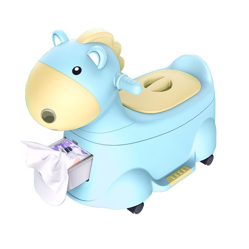 Bô cho bé hình chú Ngựa xinh Đồ dùng tiện ích vừa làm đồ chơi Quà Ý Nghĩa MOMYBABY Nana Shop