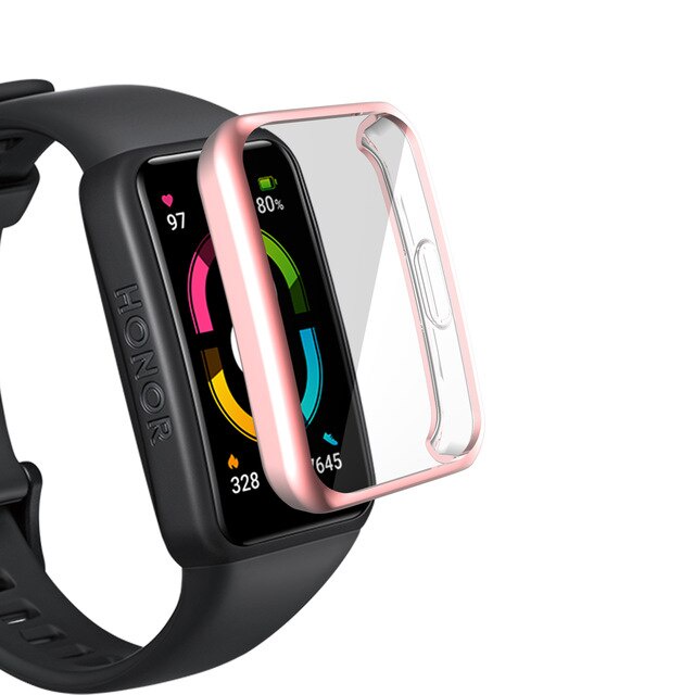 Ốp TPU Mềm Bảo Vệ Mặt Đồng Hồ Huawei Band 7 6/Huawei Honor Band 6