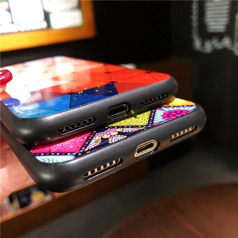 Ốp dẻo phối kim tuyến lấp lánh dành cho điện thoại Xiaomi MI9 MI9SE MI8 MI8Lite MIA2 Mi6X