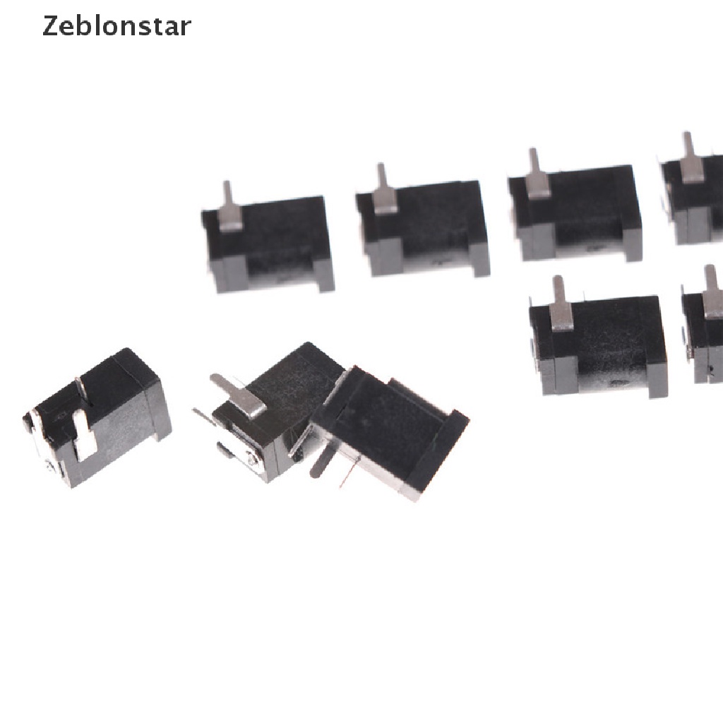 Bộ 10 Đầu Nối 3 Chấu 3.5Mmx1.3Mm DC Chất Lượng Cao