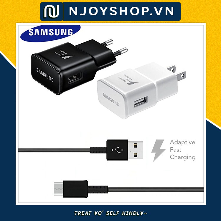 Cáp Micro Usb Chính Hãng Samsung Hỗ Trợ Sạc Nhanh Quick Charge 3.0 Njoyshop