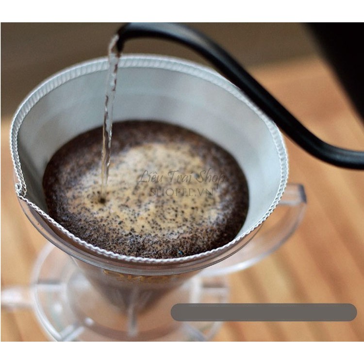 Giấy lọc cà phê cafe V60 pourover drip inox 304
