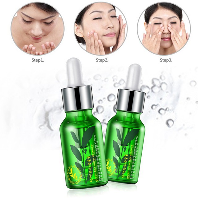 Serum dưỡng da lành mụn trà xanh Rorec 15ml