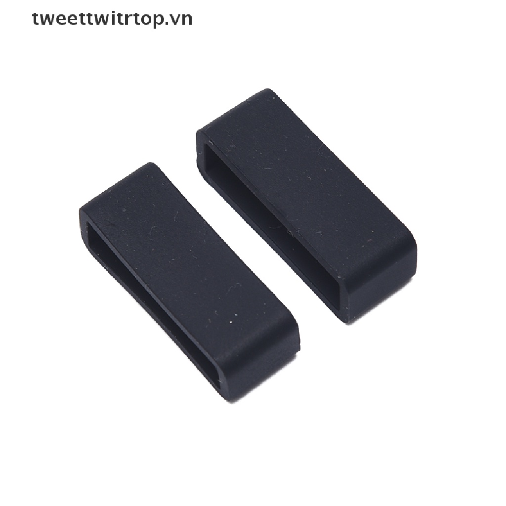 Set 2 Vòng Cao Su Silicon Giữ Dây Đồng Hồ Đeo Tay