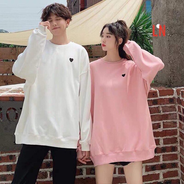 Áo thun tim đen nhỏ bo tay LNG0919