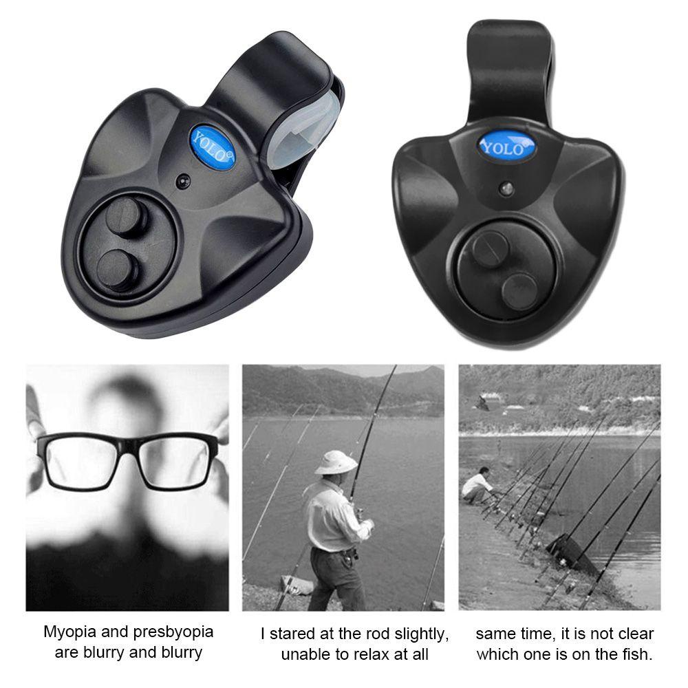 MUVAKO Chuông Báo Cá Cắn Câu Có Đèn LED