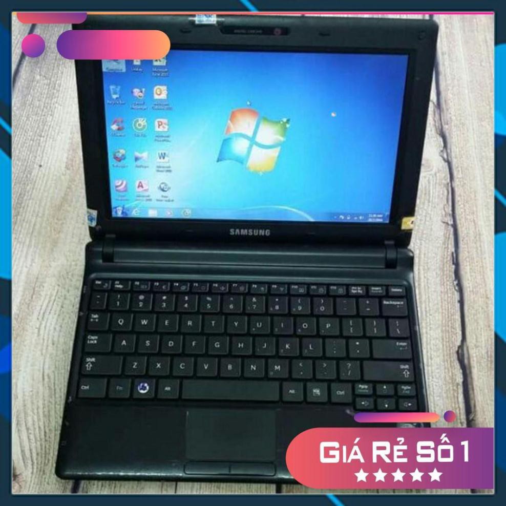 Laptop cũ mini NC 108 Atom N455 ram 2g ổ 250g màn 10' pin 4h