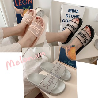 [CÓ SẴN] DÉP LÊ NAM NỮ CHỐNG TRƠN TRƯỢT SUPREME BASIC PASTEL