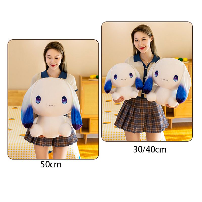 Thú nhồi bông Sanrio Cinnamoroll lỗ tai màu bầu trời sao gradient mềm mại