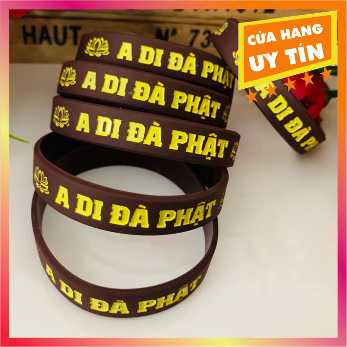 Vòng Tay Cao Su A DI ĐÀ PHẬT | BigBuy360 - bigbuy360.vn