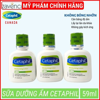 Sữa dưỡng ẩm CETAPHIL MOISTURIZING LOTION Cấp Ẩm Dành Cho Mặt Và Toàn Thân (59ML)