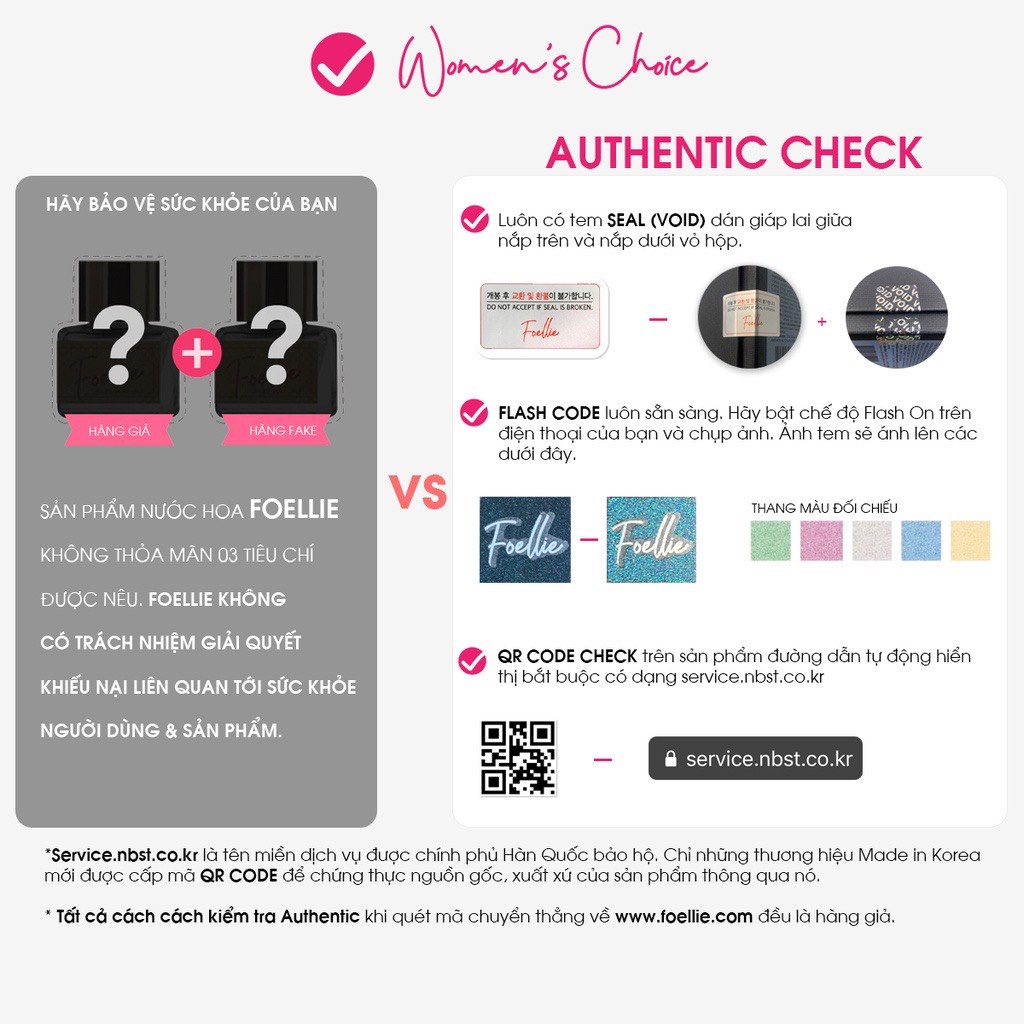 Nước hoa vùng kín Foellie chính hãng cho nam nữ thơm lâu sexy khử mùi bim bim nuoc hoa vung kin nu mini Hàn Quốc 5ml