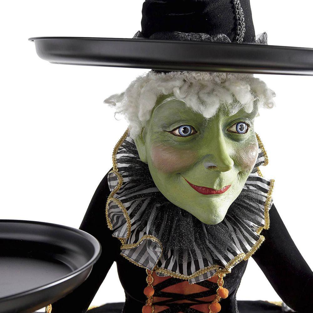 Giá Đỡ Trưng Bày Tượng Phù Thủy Bằng Nhựa Resin Thủ Công Trang Trí Nhà Cửa Dịp Halloween