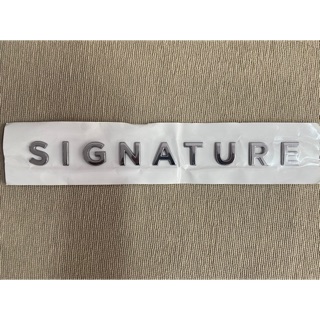 Logo chữ signature dán cốp xe mazda cx-5