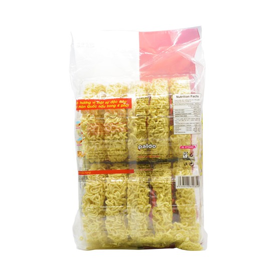 Mì Jumbo Koreno vị bò cay, vị kim chi - thùng 100 gói