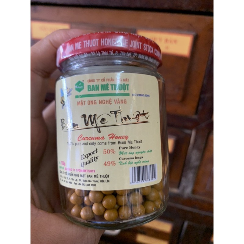 Mật Ong Nghệ Vàng ban mê thuột - 120 gam