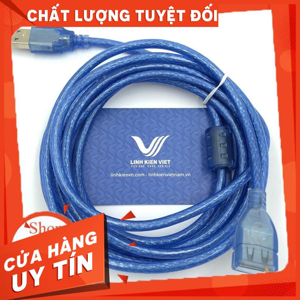 Dây cáp USB ĐỰC - CÁI dài 3 mét / Cáp usb một đầu đực một đầu cái