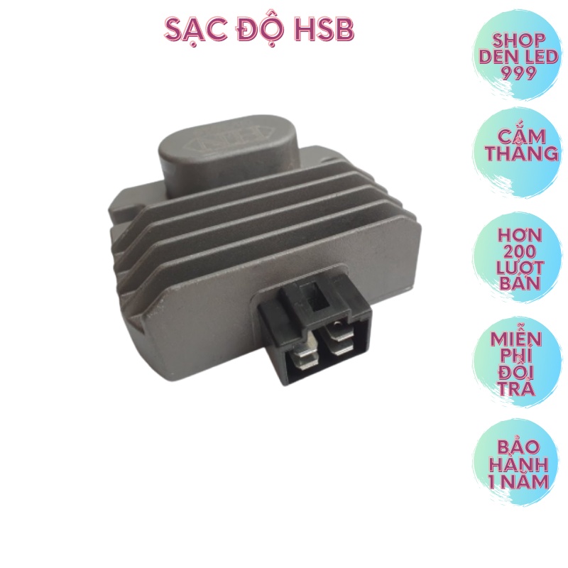 Sạc Độ Shilan v2 HSB Cắm Thẳng Có Tụ Tự Động Chỉnh Dòng Điện Cho Các Loại Xe