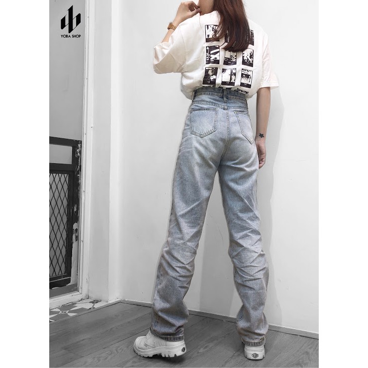 QUẦN JEANS SUÔNG RETRO FORM CHUẨN [ẢNH THẬT 100%]