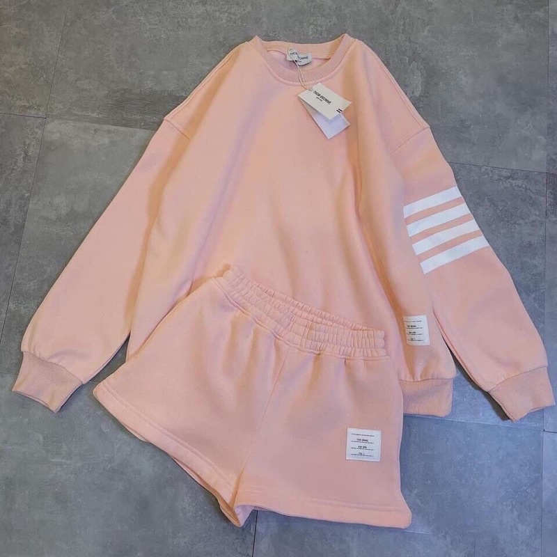 SET NỈ THOM Q SHORT ✅Chất nỉ bông dày dặnnn >> thiết kế trẻ trung