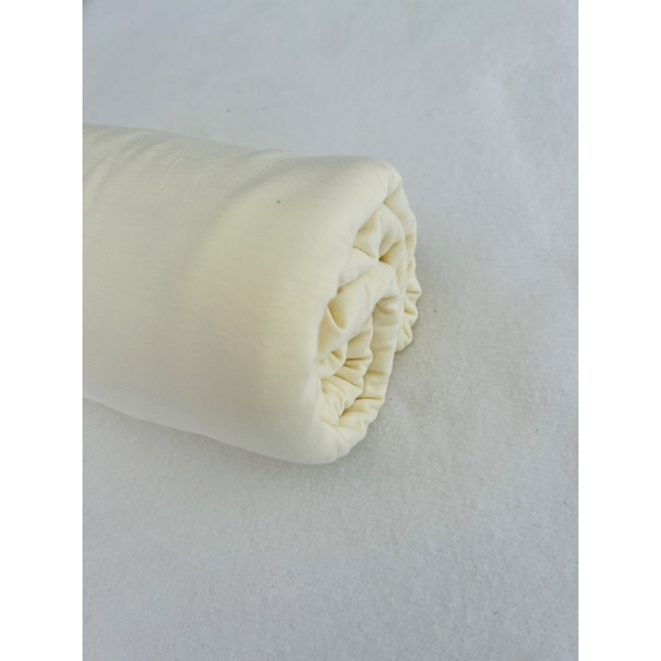 Vải thun cotton lụa 4c màu baby