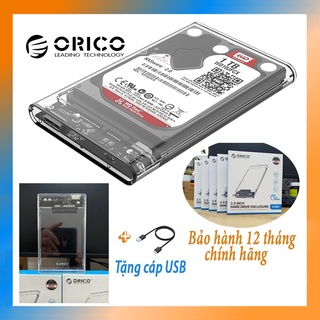 Hộp ổ cứng Hdd Box ORICO 2139U3/ 2577U3 2.5in - Dùng cho HDD, SSD - SP Chính hãng bảo hành 12 tháng!