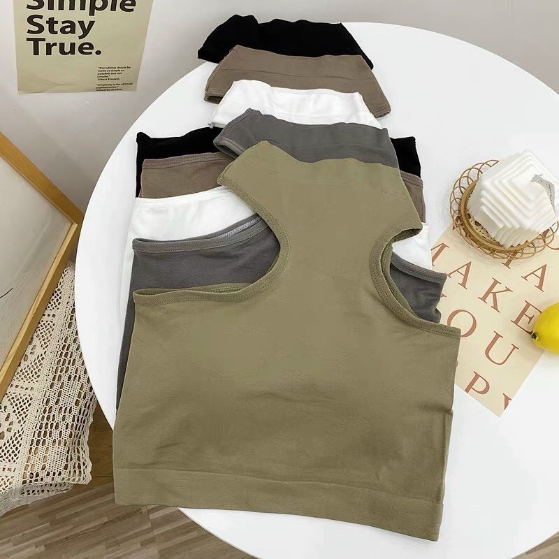 CÓ MÚT NGỰC _ÁO BRA CỔ LỌ Sarah Lingerie KHOÉC TAY GỢI CẢM ĐÁNG YÊU