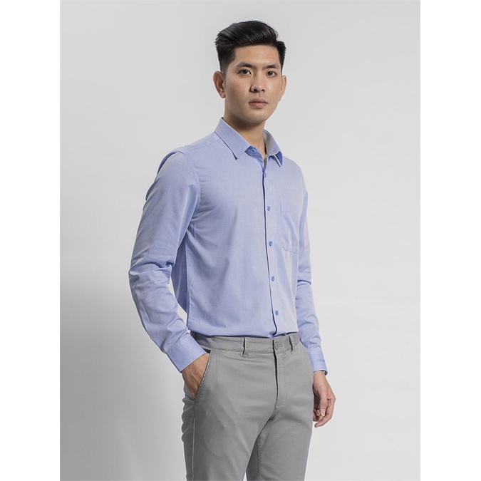 Áo sơ mi dài tay Aristino sợi sồi from regular ALS61008