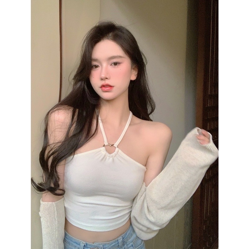 Áo ba lỗ nữ kiểu ôm body chất vải thun