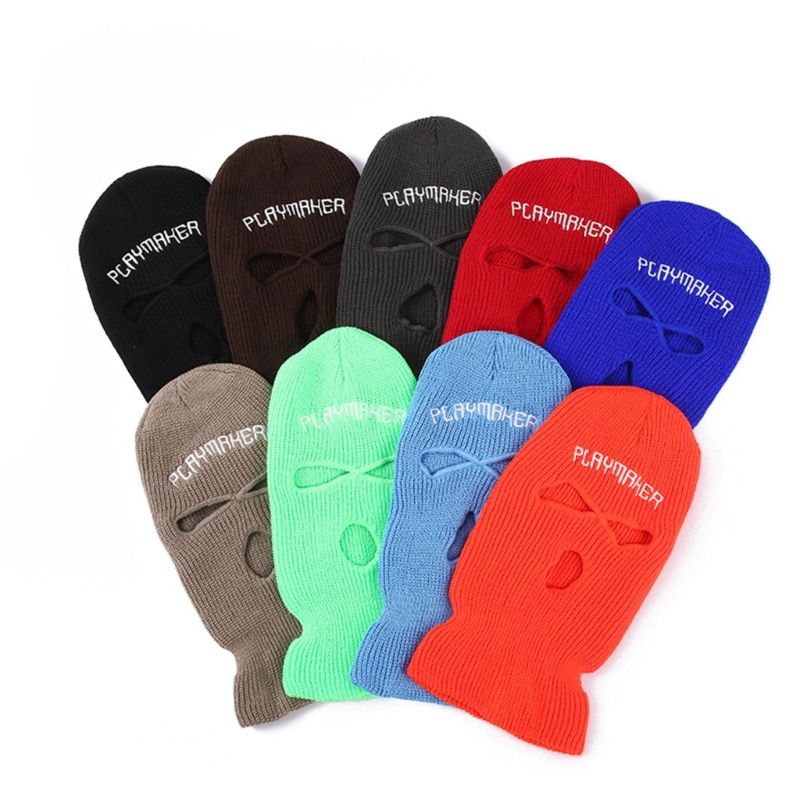 Mũ Bảo Vệ Cổ Ba Lỗ Chống Gió Hóa Trang Nhân Vật Gangster