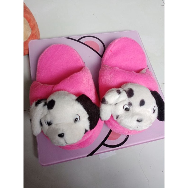 Dép bông mang trong nhà cho bé 3-7 tuổi