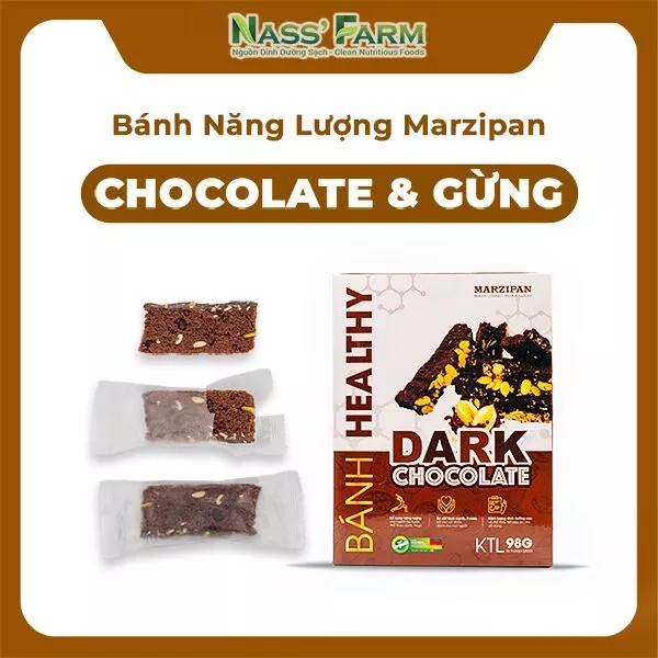 Bánh Marzipan Choco Gừng 98g