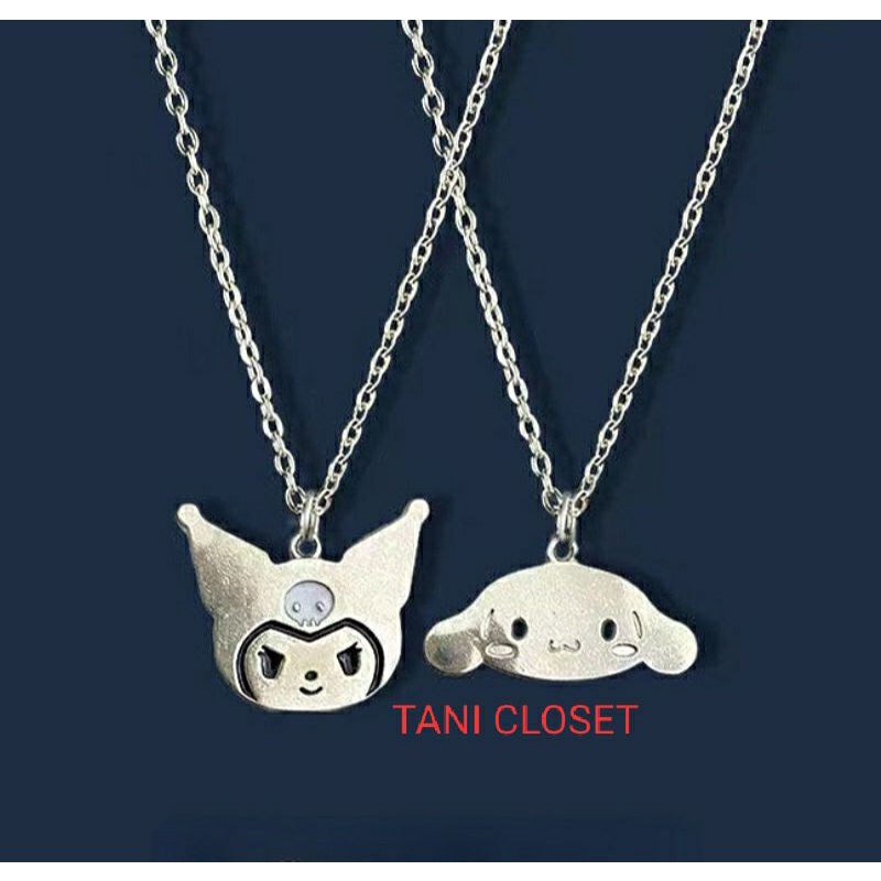 Dây Chuyền Hình Cinnamoroll Kuromi Basic Không Gỉ