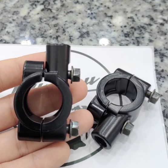 Cùm bắt chân gương xe máy, xe đạp điện ren 10mm