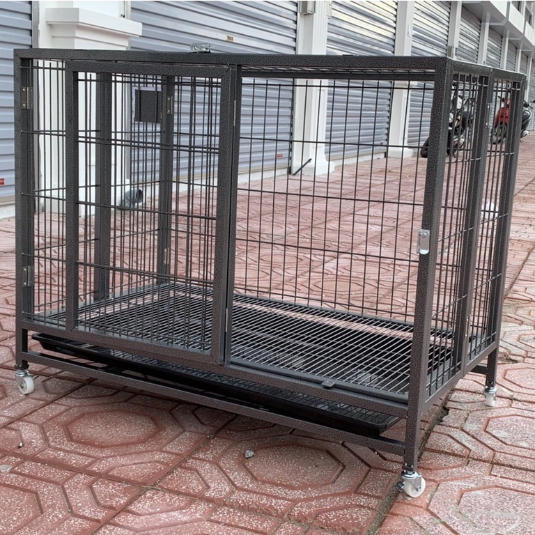Chuồng Chó Gấp Gọn  Lồng Chó Bản Lề Sơn Tĩnh Điện B13 Hàng Công Ty