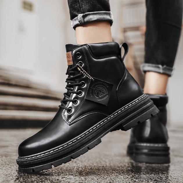 Giày Boot Nam Đế Khâu Màu Vàng và Màu Đen EST GN391 - GN392