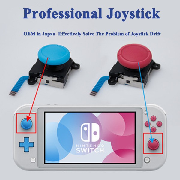 [Ready Stock]#3D Joystick Rocker Replacement#New Original Replacement 3D Joystick Rocker for Nintendo Switch NS Joy-Con