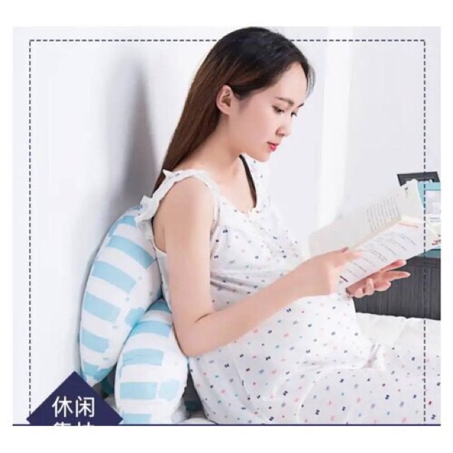 Gối bầu cho mẹ - Gối chặn cho bé 3 in 1 (chọn mẫu)