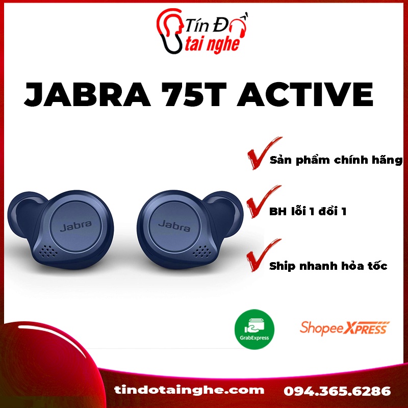 Tai nghe Jabra Elite 75T Active | Chính Hãng