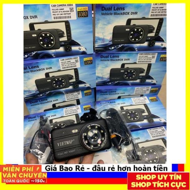 [Trợ giá] Camera hành trình ô tô ONTEK X004 Độ phân giải cao FULL HD 2MP có camera trước và sau