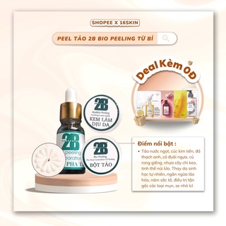 Peel Tảo Thay Da Sinh Học Có Bong Tróc Loại Bỏ Lớp Sừng Da Chết Trên Bề Mặt Da Hỗ Trợ Giảm Thâm Mụn Sau 7 Ngày