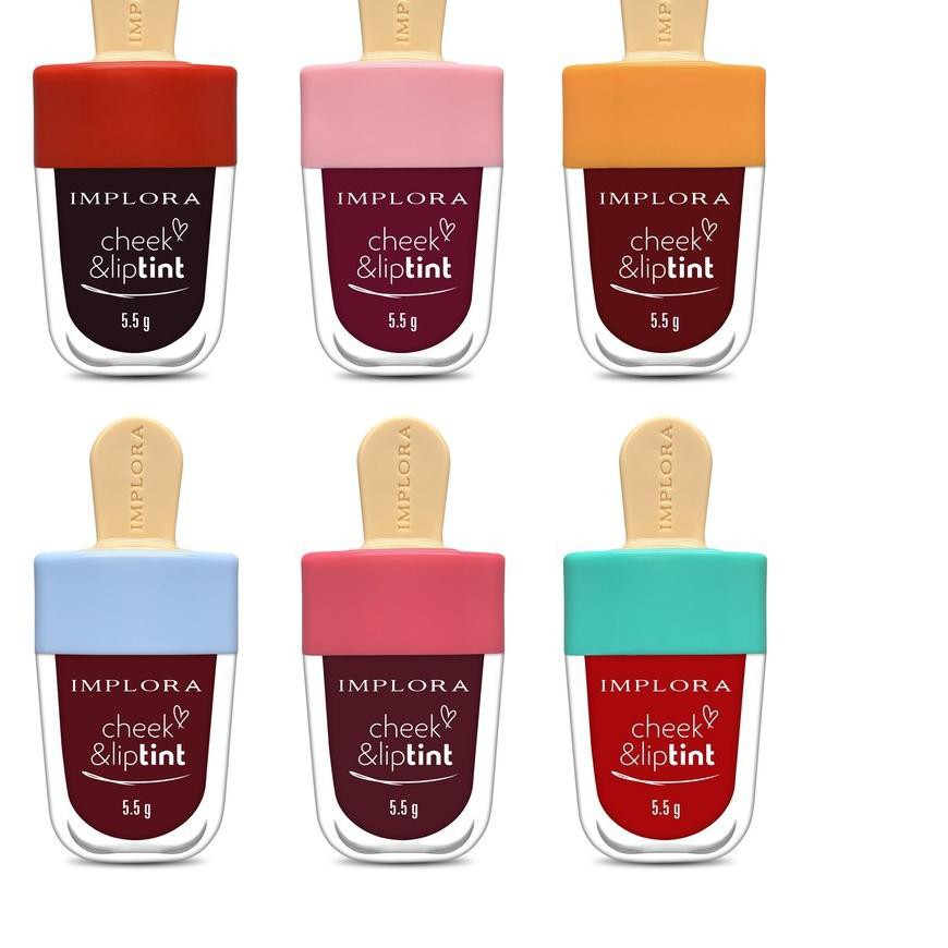 (hàng Mới Về) Set 43 Son Tint (ben-655) Implora Liptint / Tint / Implora - 1kg