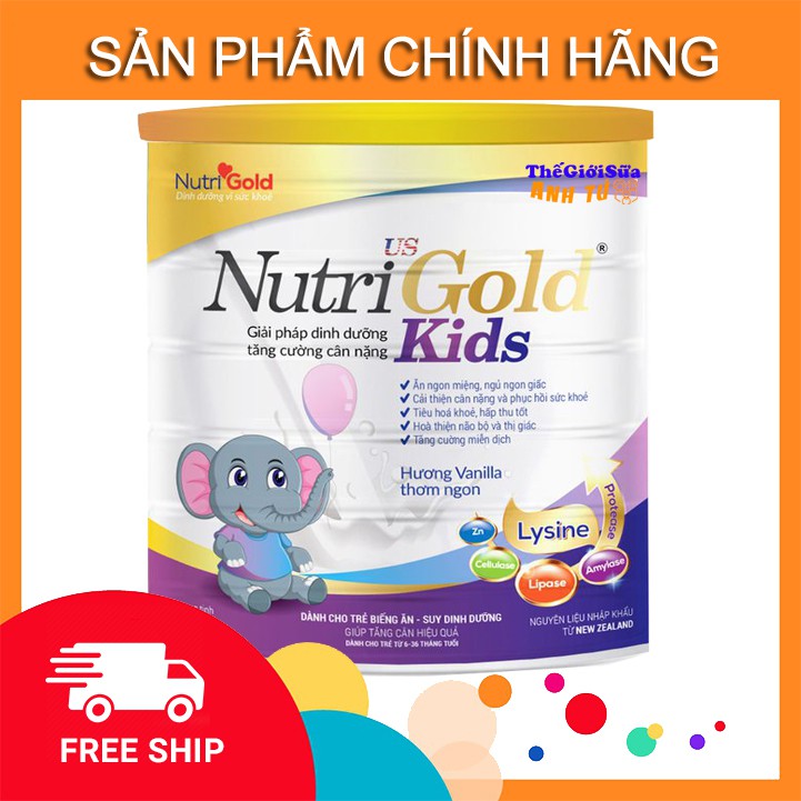 SỮA BỘT NUTRIGOLD KIDS 900G