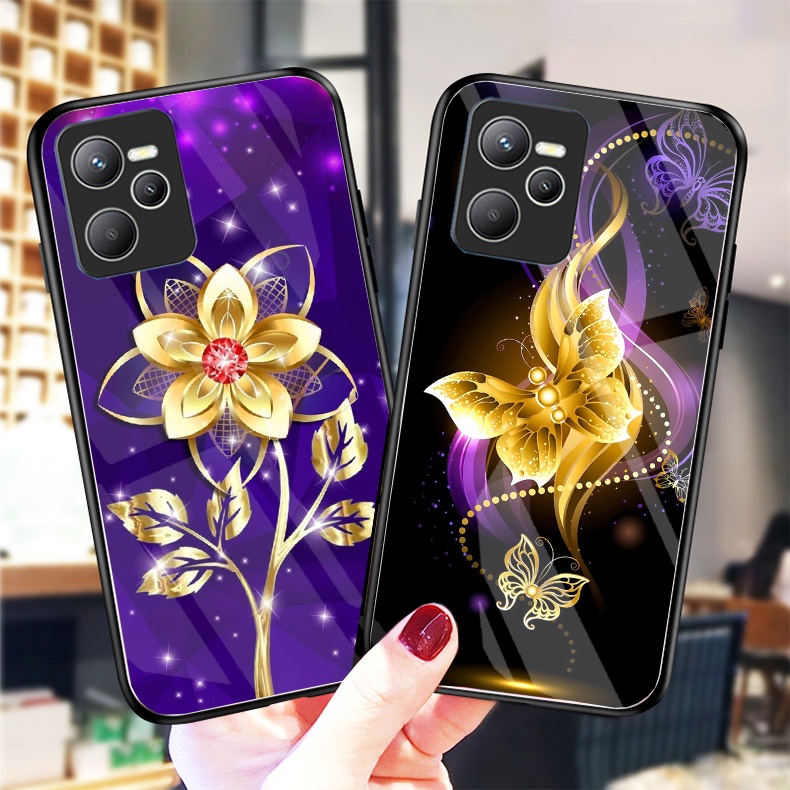 Ốp Lưng REALME C35 Ốp kính bóng cao cấp mới nhất
