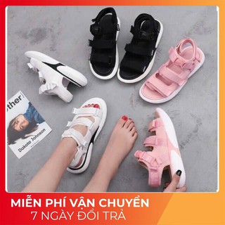 Dép Sandal Học Sinh Nữ 3 Quai Kiểu Dáng Hot Nhất - 2 Màu