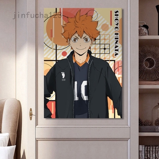 Poster dán tường in hình nhân vật Anime Haikyuu