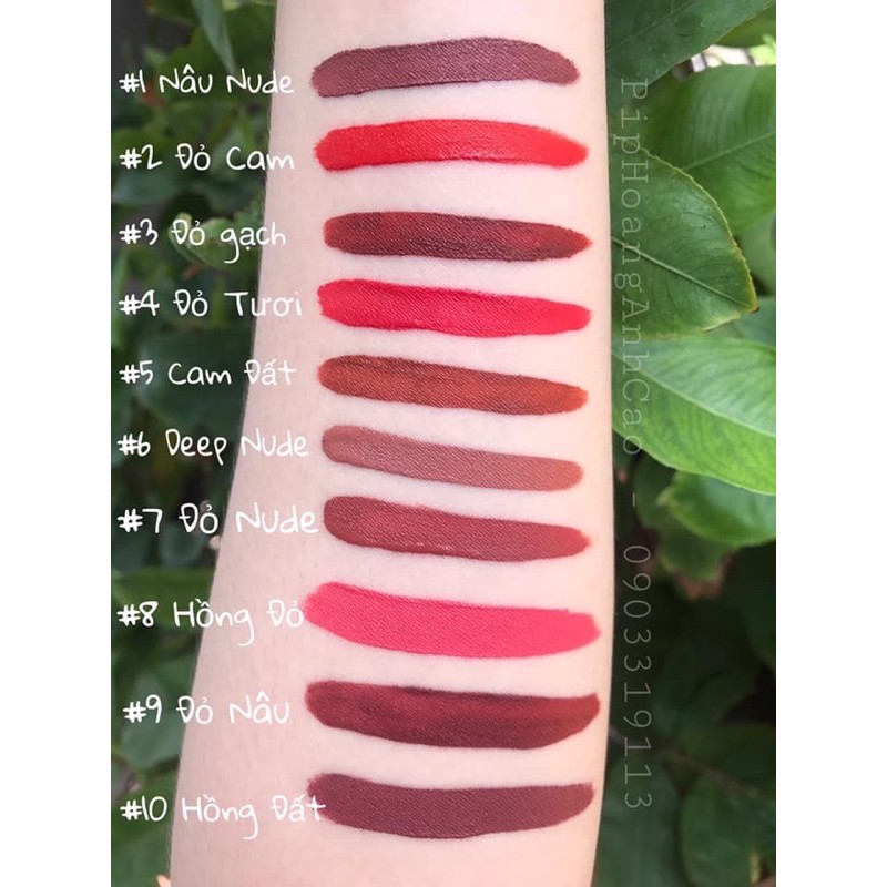 PHÔI SON KEM LÌ CÓ MÀU / CÁN MỊN 10g/50g