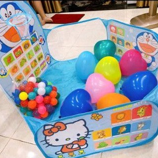 Nhà bóng - Lều bóng kèm 100 bóng cho bé yêu nhiều mẫu lựa chọn - ảnh thật sản phẩm - Quây bóng