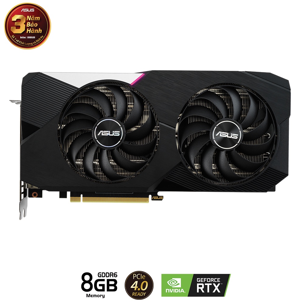 Card đồ họa ASUS DUAL RTX3060TI 8G V2